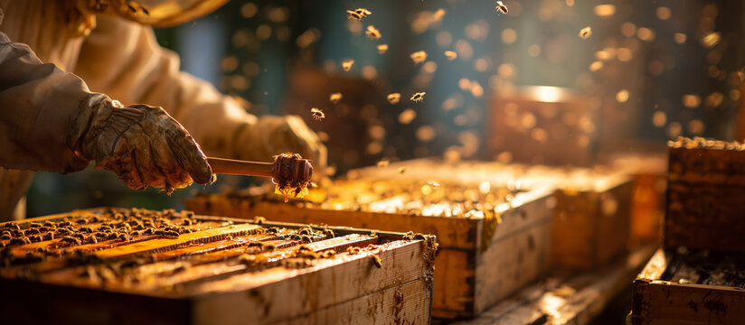 beekeping or apiculture