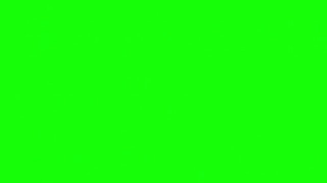 Nine Grid Split Screen Video Wall Template with Green Screen and Static Noise