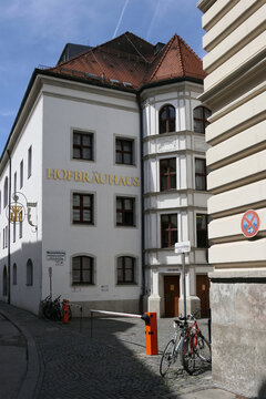 Hofbr&auml;uhaus Building in Munich Old Town, Germany