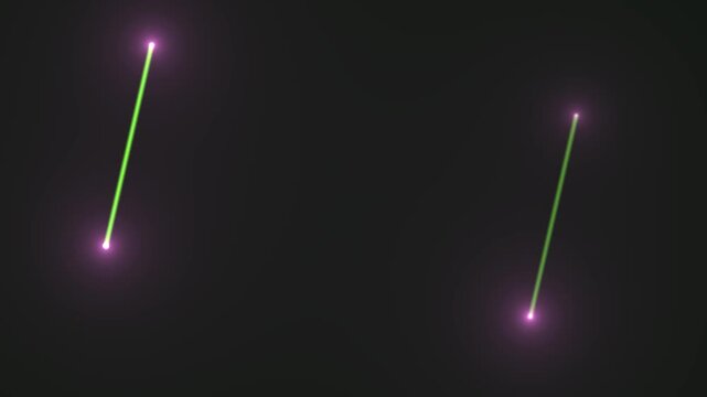 Glowing constellation points connecting with lines on dark background