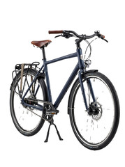 Fototapeta premium Realistic Urban Bicycle with Kickstand Isolated on Transparent Background