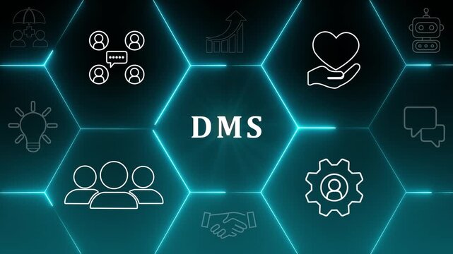 Document Management System (DMS). Accelerate digitalization. Used digital documents to search, store, archive and manage and to reduce paper. Solution for paperless office. Digital business process.4k