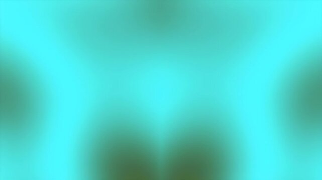 Abstract turquoise and brown blurred background with gradient effect