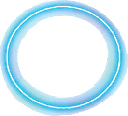 Fototapeta premium Circular glowing gradient border frame design with gradient template decorative abstract colorful centered background isolated illustration creative