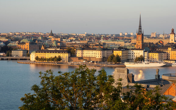 Stockholm Skyline, late afternoon in September