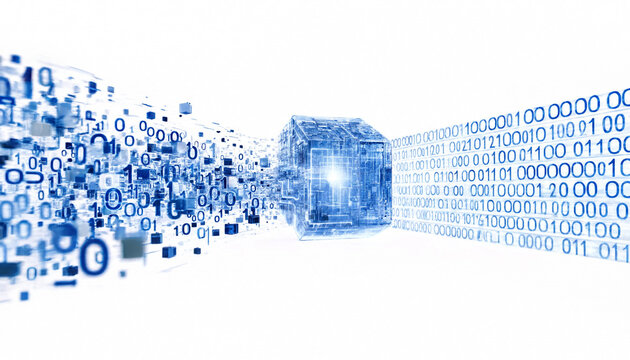 Quantum-Safe Data Encryption Cube with Binary Information Flow