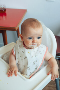 First solid food meals.