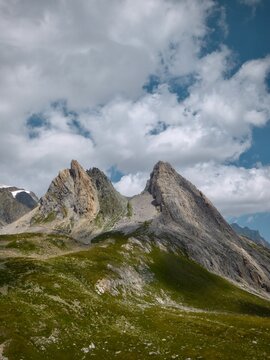 high mountain landscape