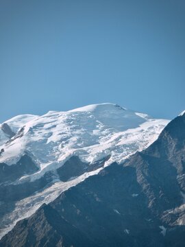 glacier in chamonix