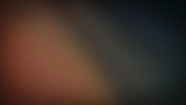 Dark grainy gradient backdrop with red brown and gray shades abstract grunge wallpaper template tech banner blur