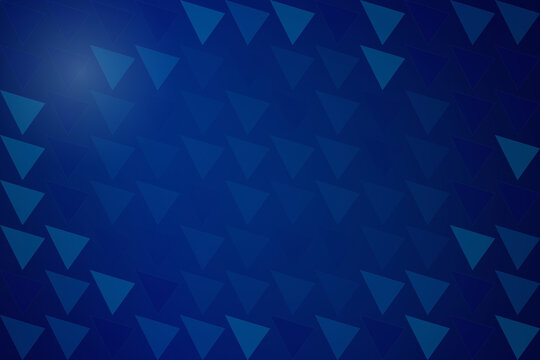 Geometric blue triangle pattern on dark background