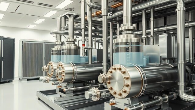 Redundant Coolant Pump System for AI Data Center Infrastructure