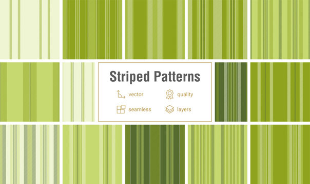 Seasonal striped pack created for marketing assets. Reusable lines designs adapt campaigns efficiently. Vector structure supports updates.