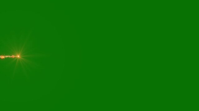 White glowing glitter particle trail, magic sparkles, twinkle stars, fairy dust shimmer line, curved sparkling star motion, elegant green screen transition effect, seamless 4k anima