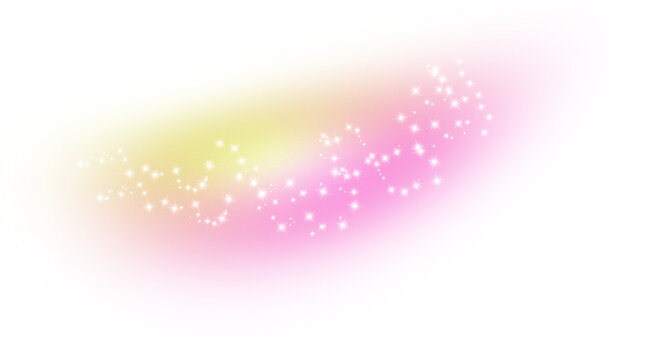 Glowing Stars Gradient Shape