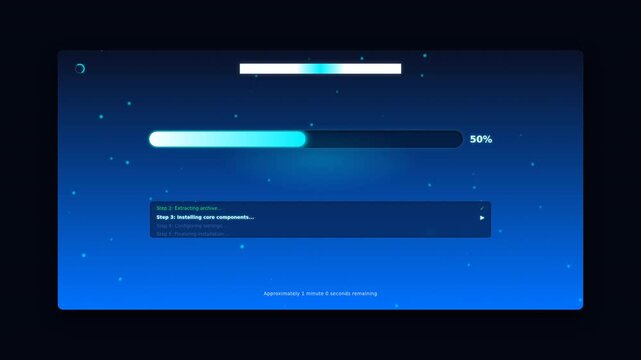 Motion Digital Interface Update Sequence for Enhanced User Interaction in Technology Environment.