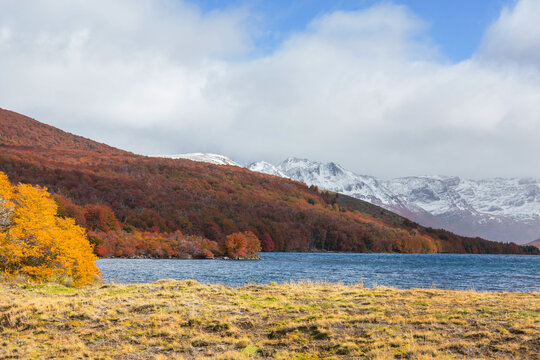 Autumn in mountains
