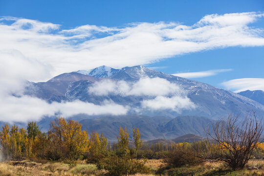 Autumn in mountains