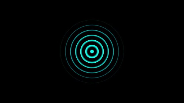 Radio waves concept. network tower produced radio wave concept.
