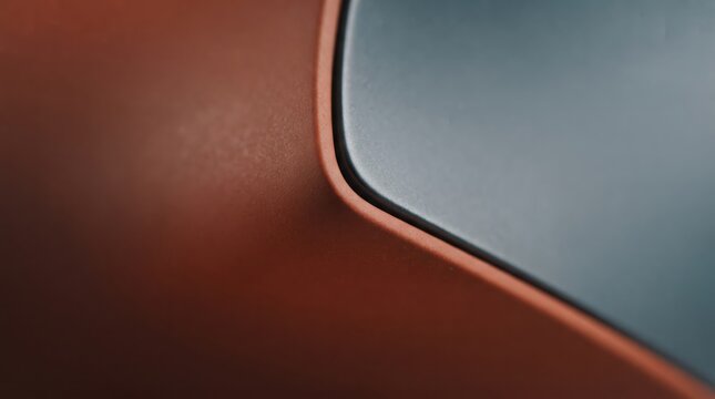 Abstract close-up of orange and gray metal surface