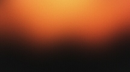 Warm orange glow fading into deep shadow during a spooky Halloween night © CreativeArtnest