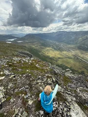 Amazing mountain landscape in Hemsedal, Norway © evenfh
