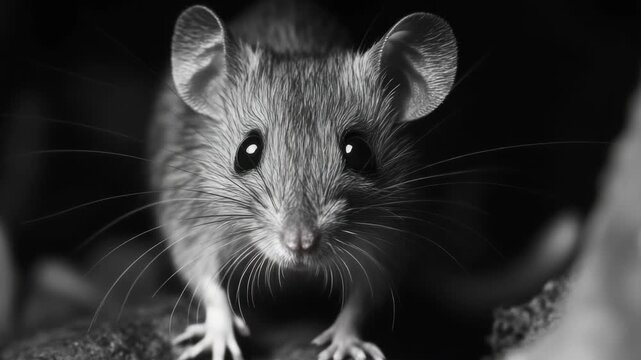 A single rat in focus against blurred background.