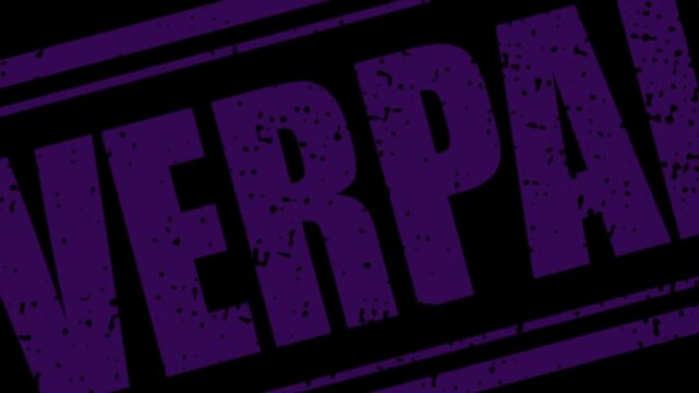 Overpaid Rubber Stamp Zoom Animation