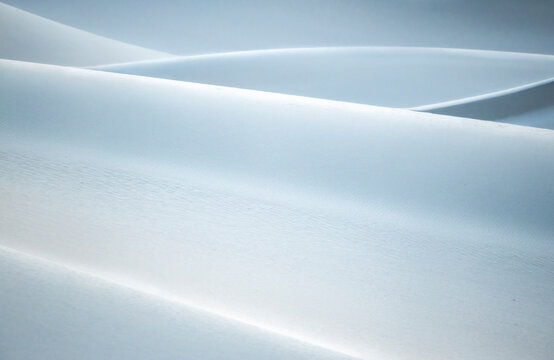 Minimal sand dune texture in Death Valley desert landscape