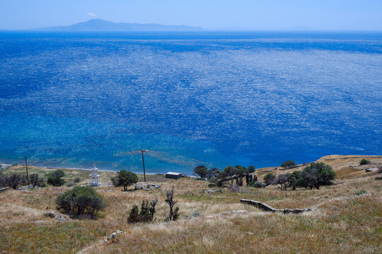 Palaiopoli, ancient city, Andros, Greece
