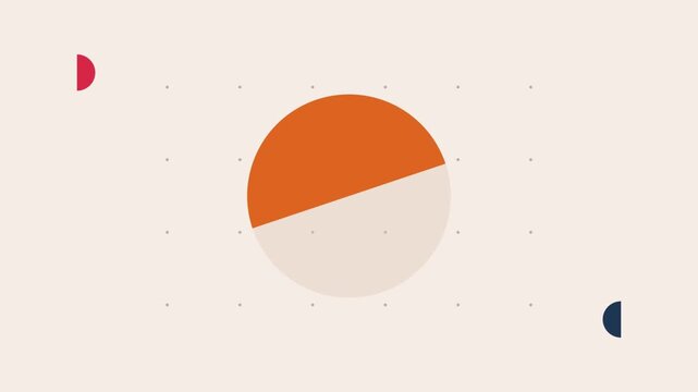 National Calzone Day minimal half-circle grid loop