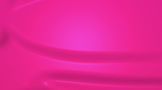 Hot pink liquid silk abstract smooth motion background loop