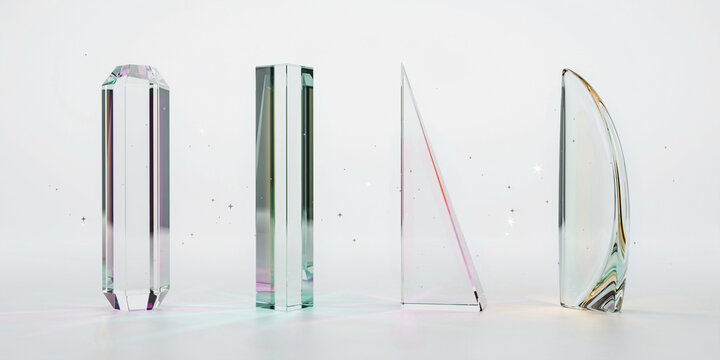 A cluster of colors, bright rays of the spectrum. Glare on a lens, glass, jewelry, or gemstone. The superimposition of the rainbow effect, the refraction of light by a crystal prism. Realistic diamond