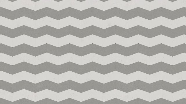 Modern Grey Chevron Paving Stone Pattern for Seamless Loop Background.