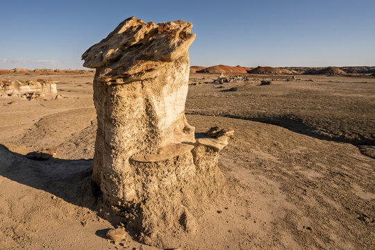 Bisti/De-Na-Zin Wilderness area rock formations