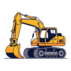 excavator and truck © Mahmudul