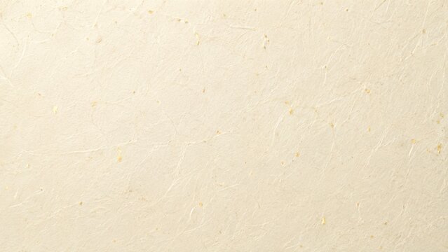 Elegant luxury background of cream washi paper with gold leaf