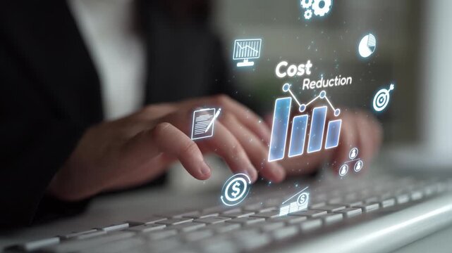 Cost reduction and cost saving through digital transformation, business cost optimization, operational cost reduction, financial savings, and resource efficiency strategies for business success. Muxer
