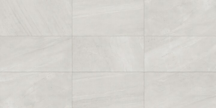 Light Grey Tile 2x2 Grid Fine Veining Specks Honed Stone Minimalist Interior Design
