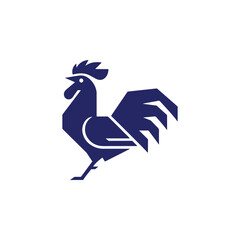 Simple Rooster Logo © Fajar