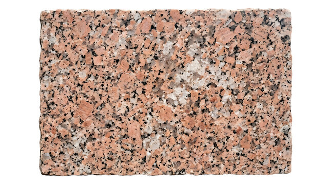 Pink granite stone surface with natural speckled texture