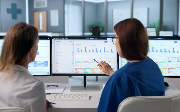 Woman Reviews Medical Billing Accuracy
