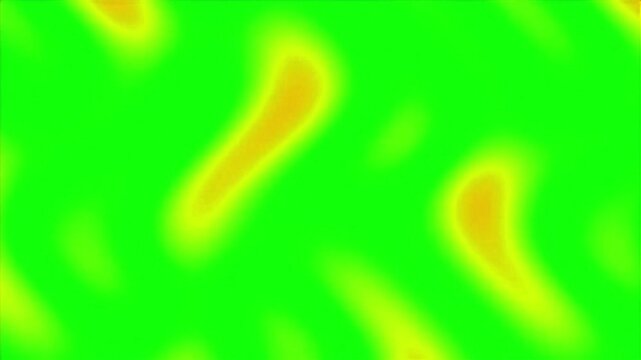 Abstract vibrant lime green and orange fluid glow wave background with smooth neon gradient vector texture