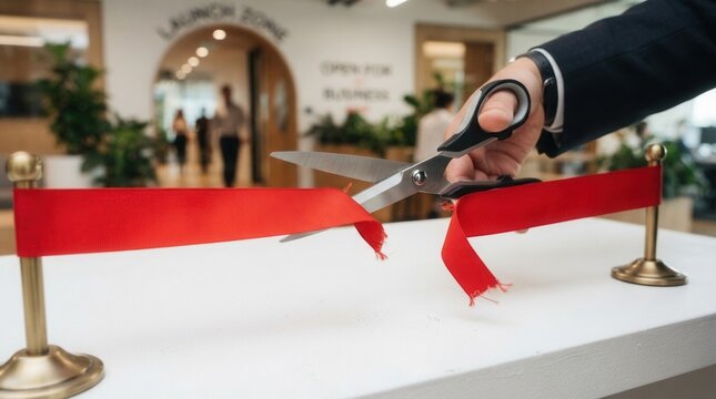 Grand Opening Ceremony Ribbon Cutting Event.