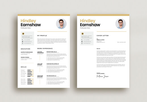 Clean Resume Cv Design
