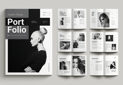 Graphic Design Portfolio Layout