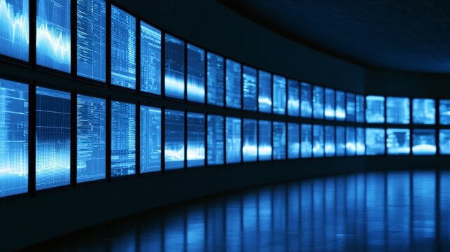Retail Loss Prevention Monitoring Room