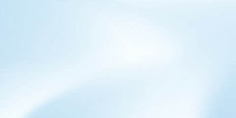 Fototapeta premium Minimal blue limbo background with smooth wall and floor gradient. Clean empty scene with soft lighting