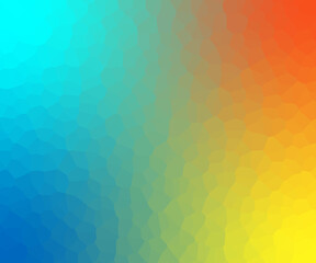Fototapeta premium Colorful Abstract Polygon Gradient Background Texture 