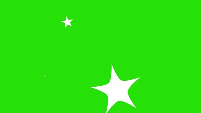 Star Golden Sparkles burst motion on black background. Shape Explosive Sparkles Burst. White cartoon Star skye Burst Motion Graphics in After Effects pop up, line, shiny, blast.